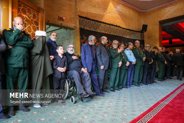 مراسم گرامیداشت سرلشکر شهید «غلامرضا محرابی» و سرلشکر شهید «مهدی ربانی»