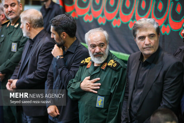 مراسم گرامیداشت سرلشکر شهید «غلامرضا محرابی» و سرلشکر شهید «مهدی ربانی»