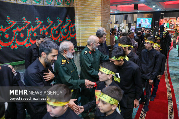 مراسم گرامیداشت سرلشکر شهید «غلامرضا محرابی» و سرلشکر شهید «مهدی ربانی»