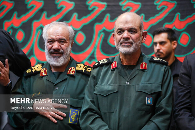 مراسم گرامیداشت سرلشکر شهید «غلامرضا محرابی» و سرلشکر شهید «مهدی ربانی»