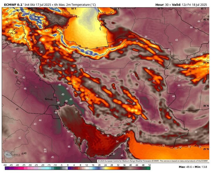 رکورد دمای هوا گرم در ایران؛ موج جدید گرما از امروز وارد کشور میشود رکورد دمای هوا گرم در ایران؛ موج جدید گرما از امروز وارد کشور میشود