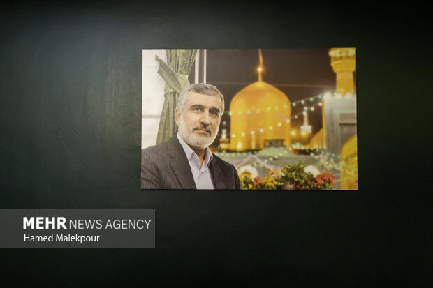 حضور رئیس مجلس در منزل شهیدان طهرانچی، شادمانی و حاجی‌زاده
