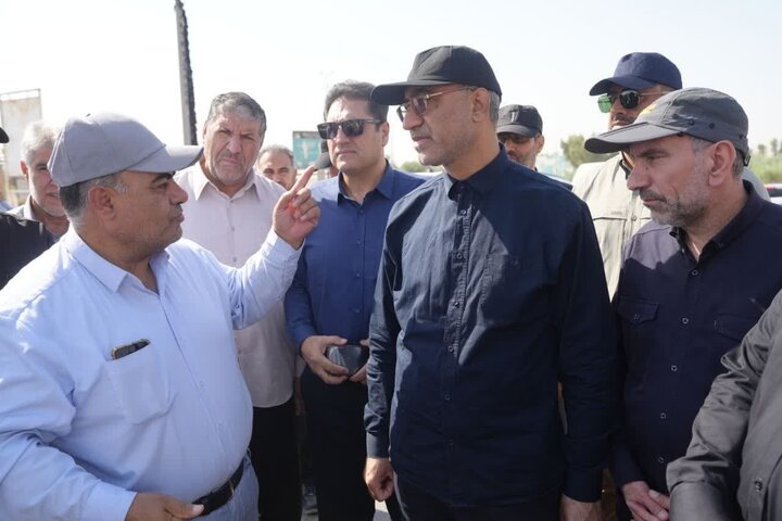 ارتقای ایمنی و خدمات در گلوگاه ورودی مرز خسروی