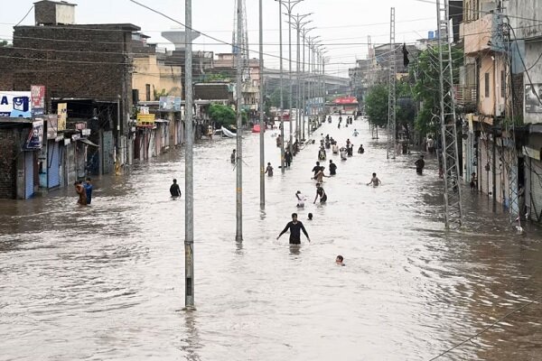 بارانهای موسمی در پاکستان با ۱۷۸ کشته و ۲۹۰ مصدوم
