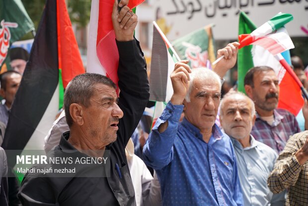 برگزاری «جمعه‌ خشم و نصر» در کهگیلویه و بویراحمد