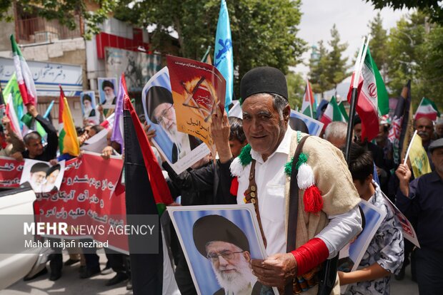 برگزاری «جمعه‌ خشم و نصر» در کهگیلویه و بویراحمد