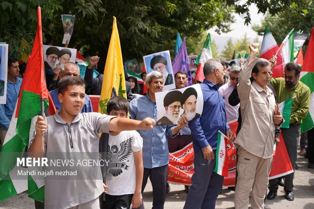 برگزاری «جمعه‌ خشم و نصر» در کهگیلویه و بویراحمد
