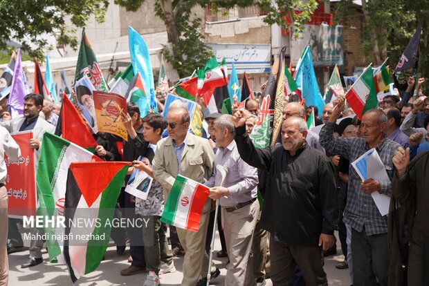 برگزاری «جمعه‌ خشم و نصر» در کهگیلویه و بویراحمد