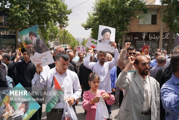 برگزاری «جمعه‌ خشم و نصر» در کهگیلویه و بویراحمد