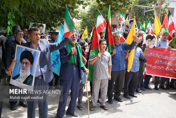 برگزاری «جمعه‌ خشم و نصر» در کهگیلویه و بویراحمد