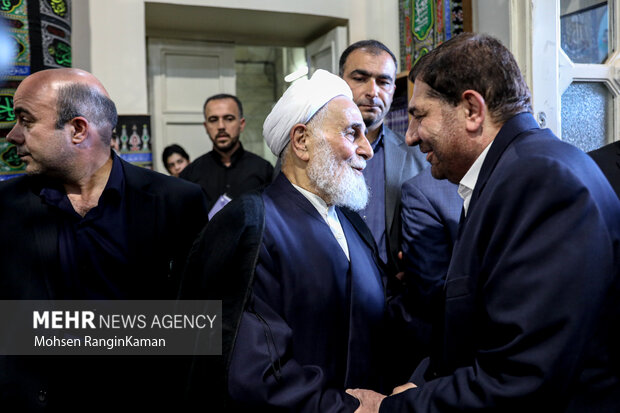 محمد مخبر در مراسم بزرگداشت مرحوم محمد ناطق نوری