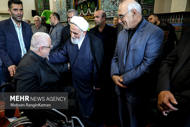 مراسم بزرگداشت مرحوم محمد ناطق نوری