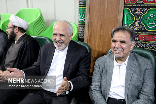 محمدجواد ظریف و عباس آخوندی در مراسم بزرگداشت مرحوم محمد ناطق نوری