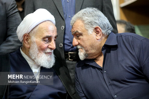 حجت الاسلام علی اکبر ناطق نوری در مراسم بزرگداشت مرحوم محمد ناطق نوری