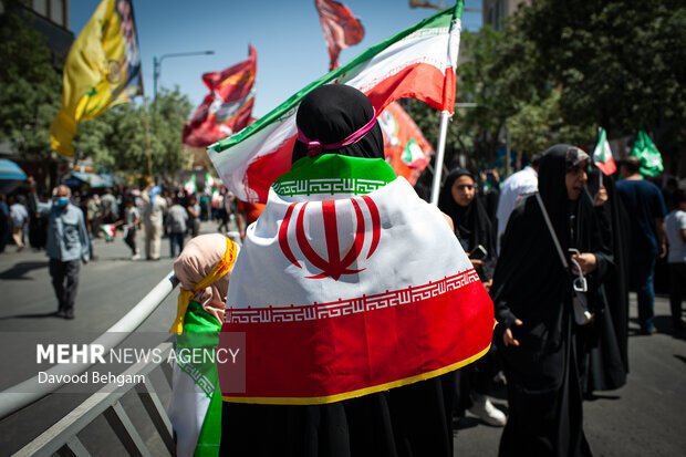 راهپیمایی «جمعههای خشم و نصر» در مشهد؛ فریاد وجدان بیدار