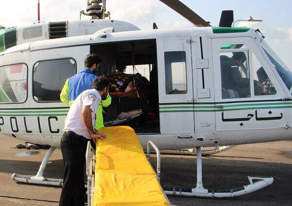 مصدوم سوختگی شدید آستارایی با اورژانس هوایی به رشت منتقل شد مصدوم سوختگی شدید آستارایی با اورژانس هوایی به رشت منتقل شد