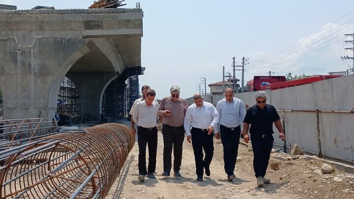 ساروی ها منتظر بهرهبرداری از پل سه راه جویبار هستند