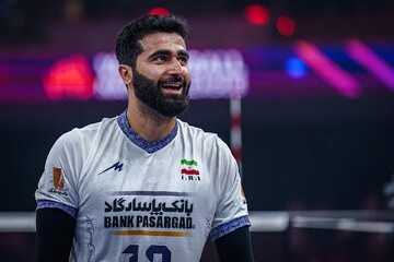 قد دریافت کننده والیبال ایران
