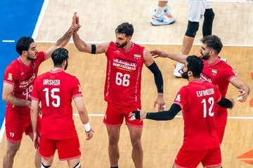 İran Milli Erkek Voleybol Takımı, Bulgaristan'ı 3-0 devirdi