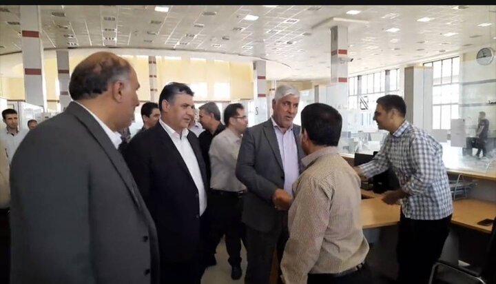 بازدید معاونین گمرک ایران و هیئت همراه از گمرک پرویزخان