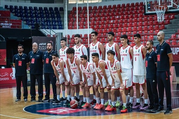 شکست تیم زیر 16 سال بسکتبال ایران مقابل لبنان در مسابقات غرب آسیا