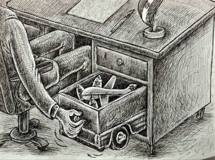 ماجرای خلق کارتون برای جنگ ۱۲ روزه؛ جای کاریکاتور در رویدادها خالی است