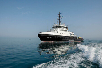 ورود شناور نیروی دریایی فدراتیو روسیه به منطقه عمومی رزمایش خزر