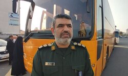 مرحله جدید اعزام بسیجیان گیلانی به مشهد مقدس آغاز شد