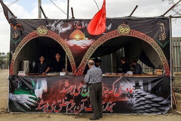 استقرار ۳۲۳ موکب در مرز خسروی و منذریه برای خدمت‌رسانی به زائران