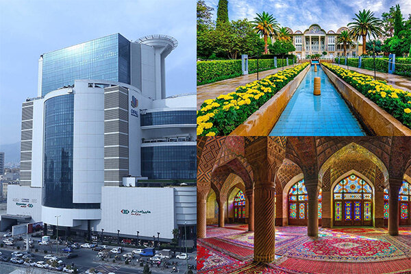 خرید در تهران، گردش در شیراز با سفر هوایی در ایران