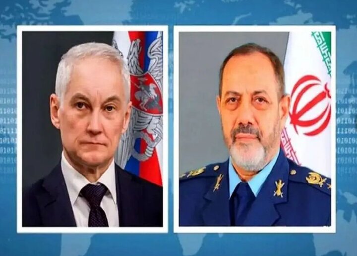 وزیران دفاع ایران و روسیه در مسکو ملاقات کردند