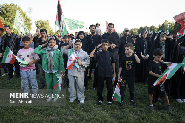 اجتماع بزرگ کودکان و نوجوانان مشهدی در روز شهادت امام سجاد(ع)