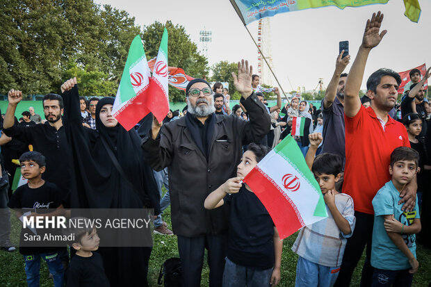 اجتماع بزرگ کودکان و نوجوانان مشهدی در روز شهادت امام سجاد(ع)