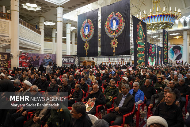 مراسم گرامیداشت سردار شهید «غلامحسین غیب پرور» در شیراز