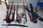 ۲۰۰ قبضه سلاح شکاری غیرمجاز در مازندران کشف شد