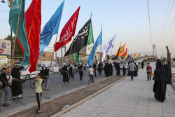 کاروان پیاده‌روی اربعین نورالحسین (ع) رامهرمز