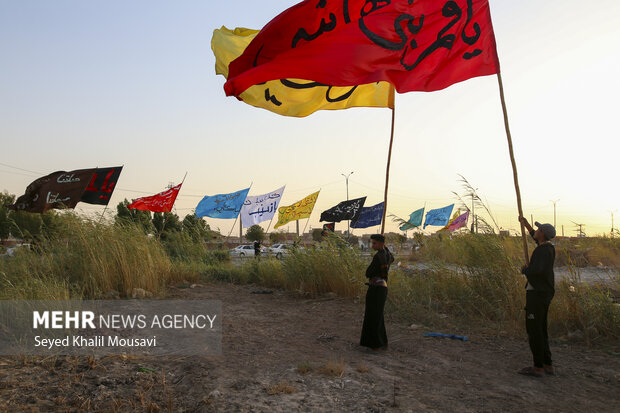 کاروان پیاده روی نور حسین رامهرمز