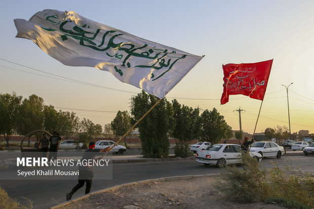 کاروان پیاده روی نور حسین رامهرمز