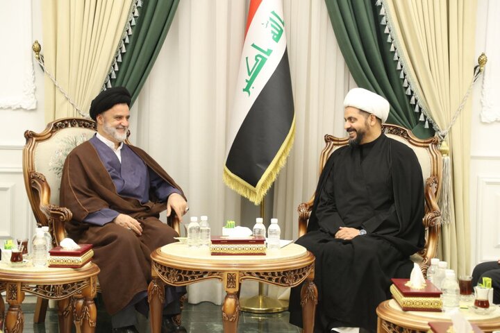 تفاصيل لقاء الوفد البرلماني الإيراني بالأمين العام لحركة عصائب أهل الحق العراقية