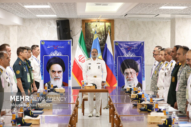 نشست توجیهی رزمایش مرکب امدادونجات 2025 دریای خزر 2