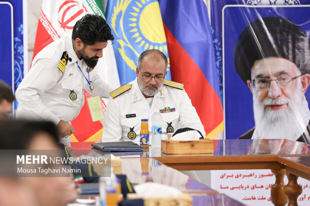 نشست توجیهی رزمایش مرکب امدادونجات 2025 دریای خزر 8