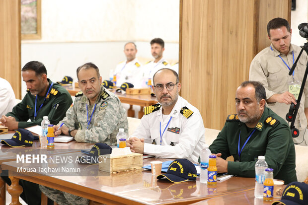 نشست توجیهی رزمایش مرکب امدادونجات 2025 دریای خزر 10