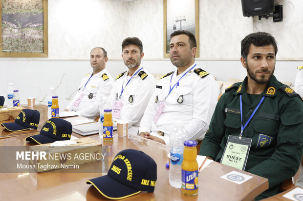 نشست توجیهی رزمایش مرکب امدادونجات 2025 دریای خزر 12