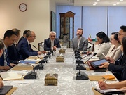 Gharibabadi meets with non-permanent members of UNSC