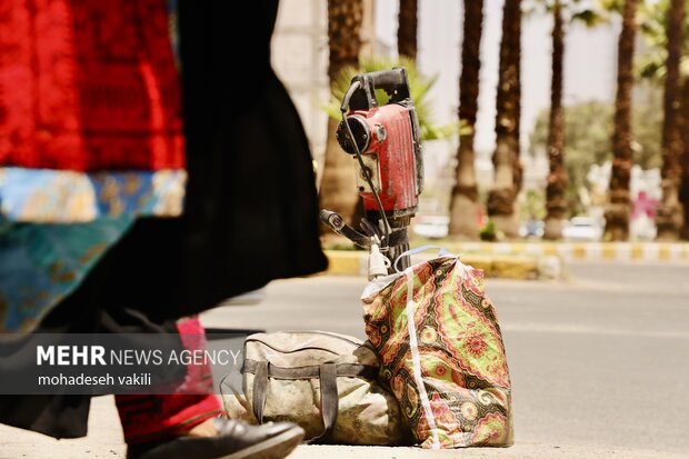 گرمای هوا در زاهدان