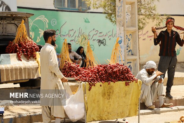 گرمای هوا در زاهدان