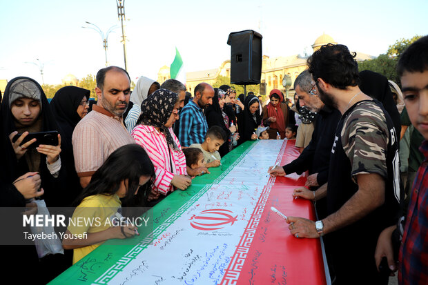 مردم دیار هگمتانه «پای کار ایران»؛ نمایش همدلی و اتحاد در همدان