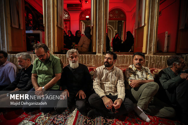 "روضه هنری" در خانه مارلیک یزد