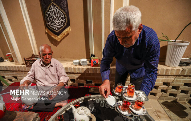 "روضه هنری" در خانه مارلیک یزد