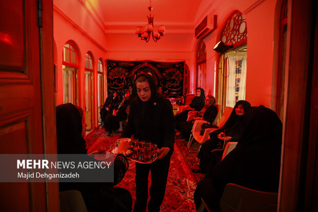"روضه هنری" در خانه مارلیک یزد